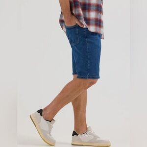 Men's Wrangler Relaxed Fit Blue Jean‎ Denim Shorts Sz 44 NWT New Old Stock